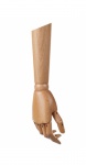 Пара деревянных рук WOODEN ARM-F-WD-CLEAR женские рис. 1