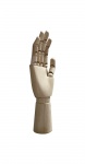 Рука (женская) деревянная шарнирная для перчаток и аксессуаров wooden hand female (right)-1 рис. 2