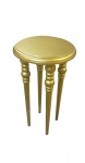 Манекен Стол круглый цвет золото / высота 65 см Table-2-gold рис. 1