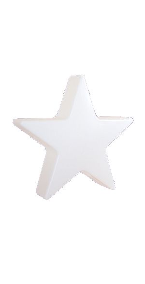 звезда белая/РАЗМЕРЫ: Н 60 см, глубина 14
