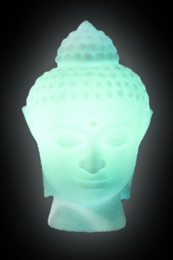 Декоративная голова Будды висячая с подсветкой