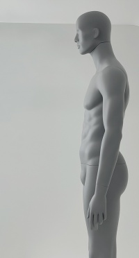 Манекен мужской UBM-09-CAL-A-PANTONE COOL GRAY 8C рис. 1