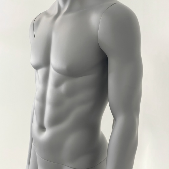 Манекен мужской UBM-09-CAL-A-PANTONE COOL GRAY 8C рис. 9