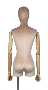 Торс женский с подставкой TBF-02-RING-T-D-267 FABRIC рис. 1