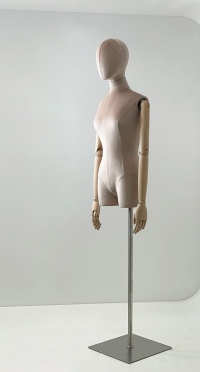Торс женский с подставкой TBF-02-RING-T-D-267 FABRIC рис. 1