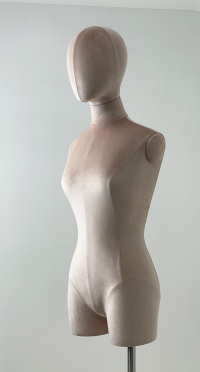Торс женский с подставкой TBF-02-RING-T-D-267 FABRIC рис. 1