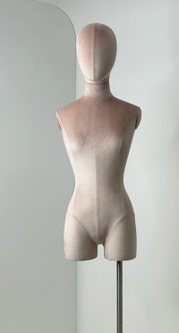 Торс женский с подставкой TBF-02-RING-T-D-267 FABRIC рис. 1