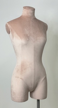Торс женский с подставкой TBF-02-RING-T-D-267 FABRIC рис. 1