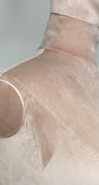 Торс женский с подставкой TBF-02-RING-T-D-267 FABRIC рис. 1