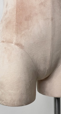 Торс женский с подставкой TBF-02-RING-T-D-267 FABRIC рис. 1