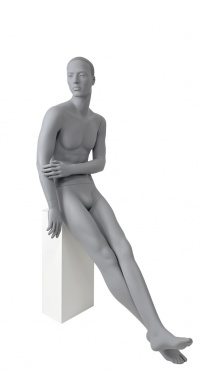 Манекен мужской CSM-8-HAN-SH-PANTONE COOL GRAY 8C рис. 1