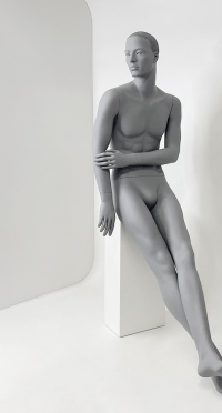 Манекен мужской CSM-8-HAN-SH-PANTONE COOL GRAY 8C рис. 1