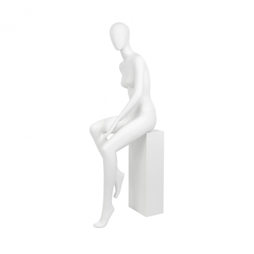 Манекен женский сидячий CAS-1906F-DROP-9010 рис. 1