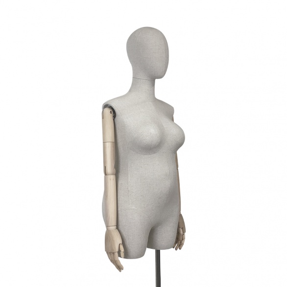 Торс женский VINF-54-N14-Long-WA with hooks (push connector) рис. 4