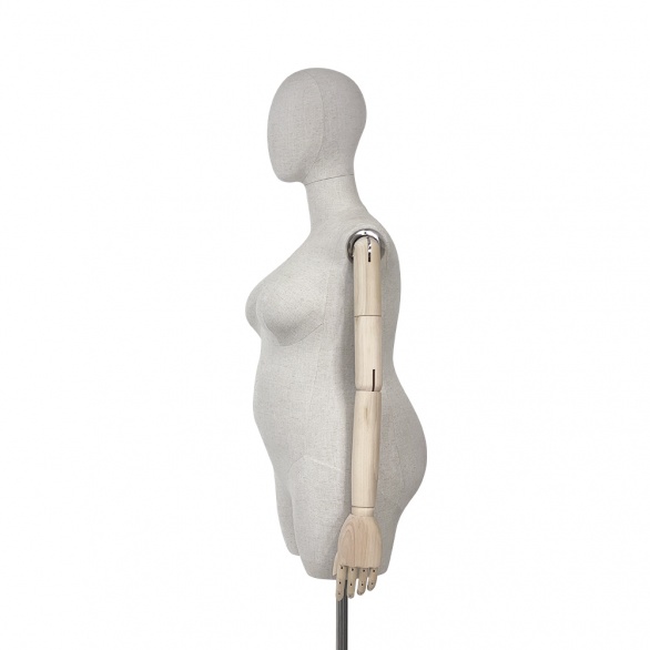 Женский торс VINF-56-N14-Long-WA with hooks (push connector) рис. 3