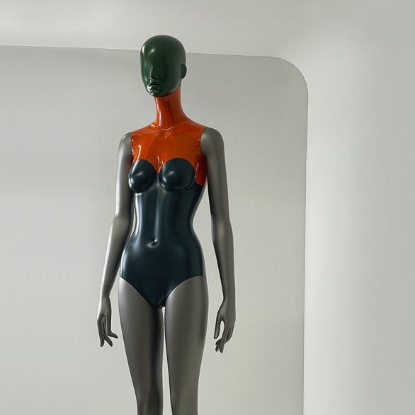 Манекен женский PGF-1MWT-FRP ARMS-1013NOGRAIN-multicolor рис. 6