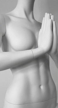 Манекен женский CFF-17-(with arms CFF-1Q) SASHA-9010 no grain рис. 1