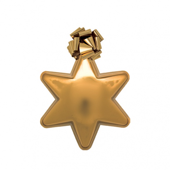 Желтая звезда 11- 001 Ø 45 см рис. 1