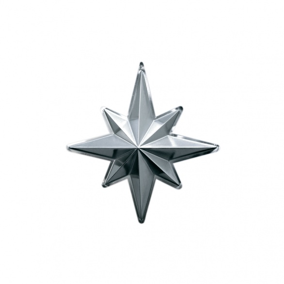 Серебряная звезда 9-002 Ø 50 см рис. 1