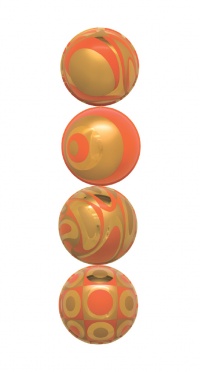 Комплект шаров 3K4-500А /  Ø 40 см рис. 1