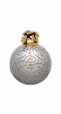 ШАР АРТ. 007/312T РАЗМЕР: Ø 25 СМ рис. 1