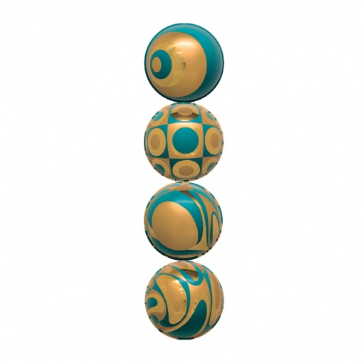 Комплект шаров 3K4-500T / 4- Ø 40 см рис. 1