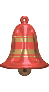 Красный колокольчик 135-103 / Ø 54х60 см рис. 1