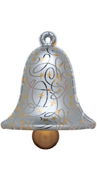 Серебряный колокольчик 135-312Т / Ø 54х60 см рис. 1