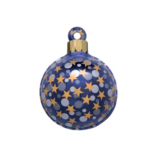 Синий шар 062/345 Ø 55 см рис. 1