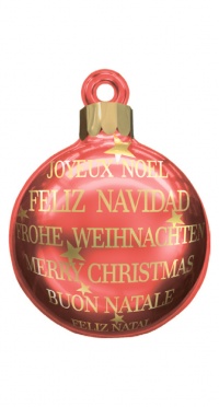 Красный шар 062/103 Ø 55 см рис. 1