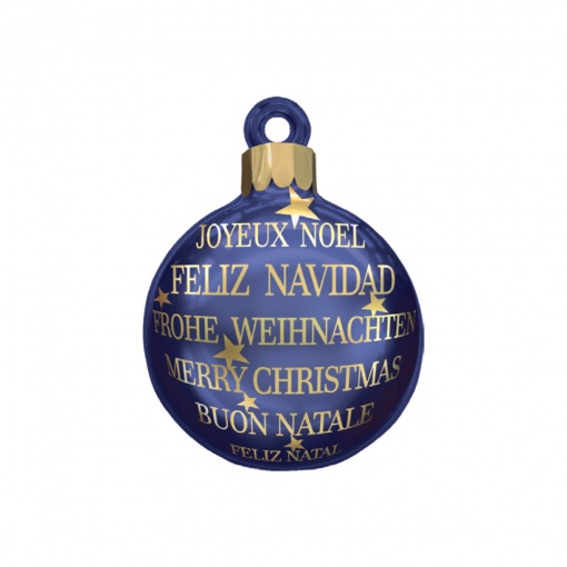 Синий шар 062/105 Ø 55 см рис. 1