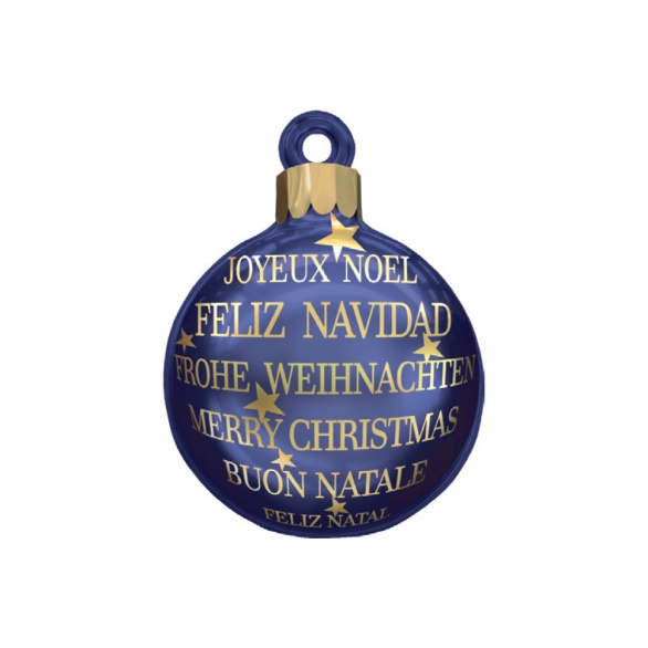 Синий шар 062/105 Ø 55 см рис. 1