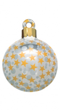 Серый шар 062/342 Ø 55 см рис. 1