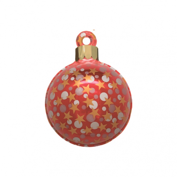 Красный шар 062/343 Ø 55 см рис. 1