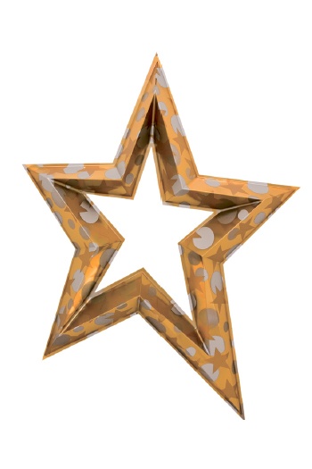 Коллекция Звезды с отверстиями 83
