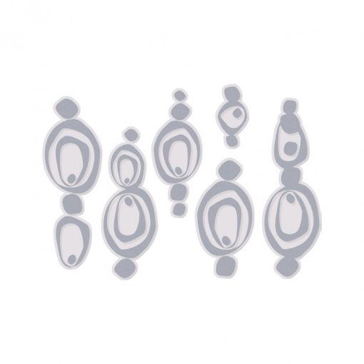 КОМПЛЕКТ ИЗ 6 ПОДВЕСОК СЕР. рис. 1