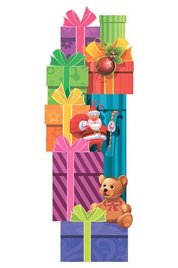 Олени подарки