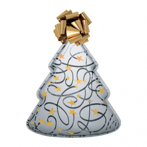 Серебряная елочка 073/312т 36х41 см рис. 1