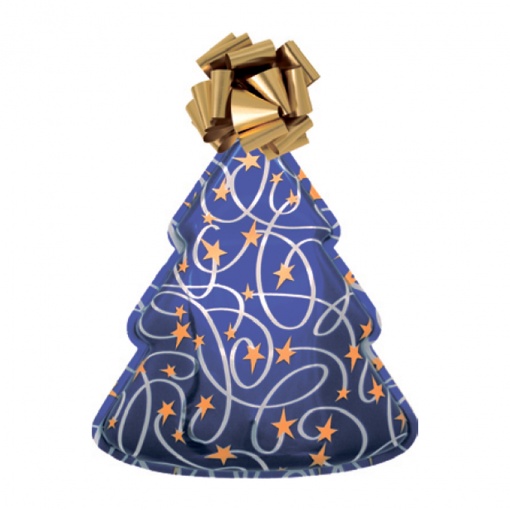 Синяя елочка 073/315 36х41 см рис. 1