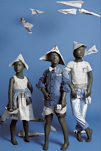 Коллекция детских манекенов Retro Kids Grey