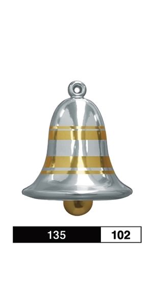 Сребряный колокольчик 135-102/ Ø 54х60 см