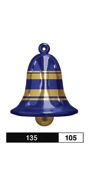 Декор - синий колокольчик 135-105 / Ø 54х60 см