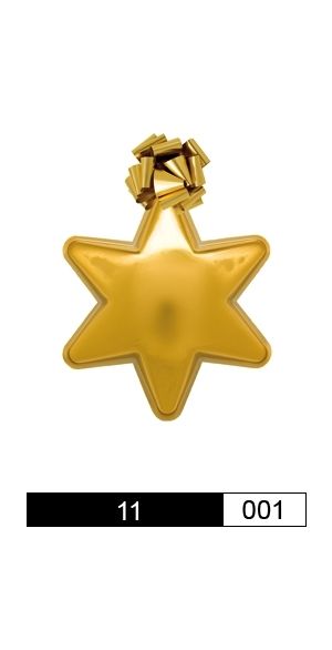 Золотая звезда для оформления торгового центра
