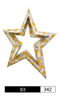 Звезда 83- 342 / 120 х 90 х 20 см рис. 1