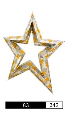 Звезда 83- 342 / 120 х 90 х 20 см рис. 1