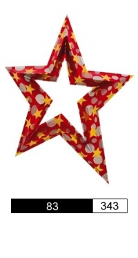 Красная звезда 83- 343 / 120 х 90 х 20 см рис. 1