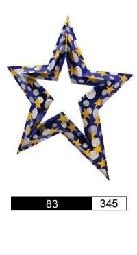 Синяя звезда 83- 345 / 120 х 90 х 20 см рис. 1