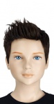 Парик для мальчика 6 лет agkb-03-wig-4374 dark brown рис. 1