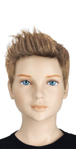 Парик для мальчика 6 лет agkb-03-wig-4373 light brown рис. 1