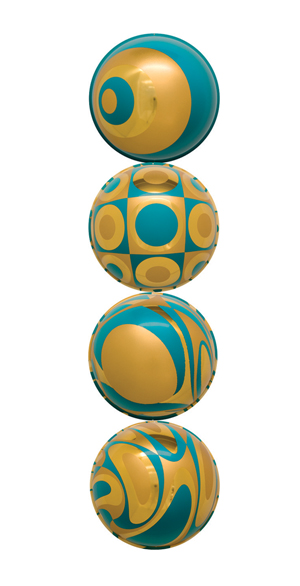 Комплект шаров 3K4-500T / 4- Ø 40 см